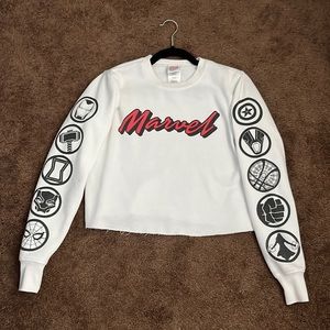 Marvel Crop Sweater